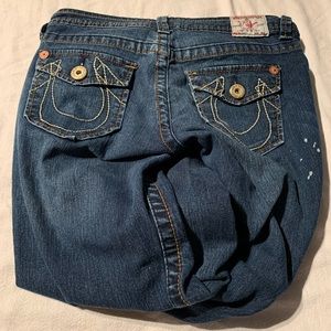True Religion Straight Leg Jeans (Size 29)